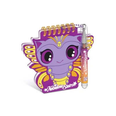 Nebulous Stars mini zápisník s perom 9cm - modrá