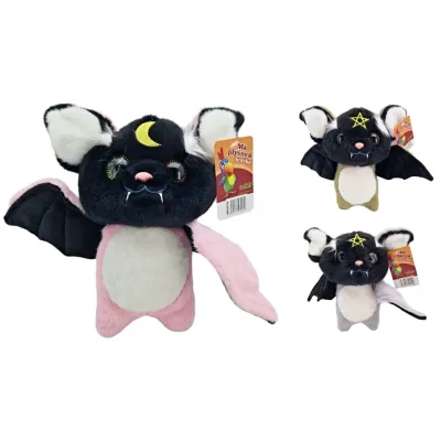 Netopier plyšový 20cm - ružová