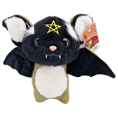Netopier plyšový 20cm - ružová