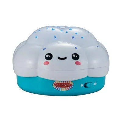 Nočný projektor obláčik s hudbou 11x8cm