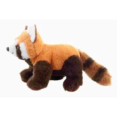 Panda červená plyšová 19cm