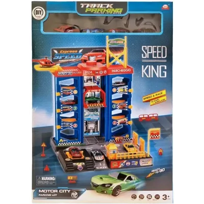 Parkovací dom s výťahom a vrtuľníkom 37cm