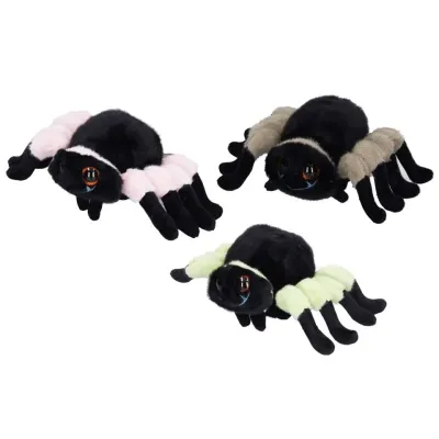 Pavúk plyšový 28cm - zelená