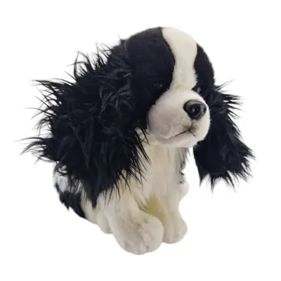 Pes plyšový 27cm - čierna