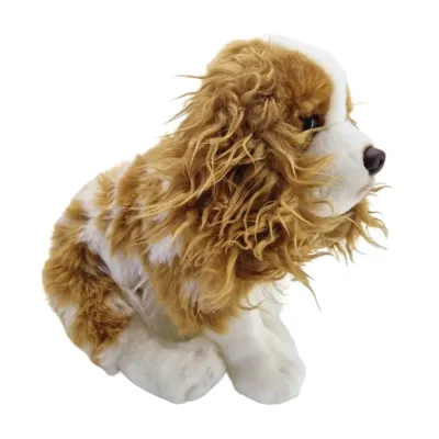 Pes plyšový 27cm - čierna