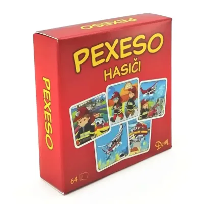 Pexeso hasiči v krabičke