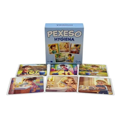 Pexeso hygiena 64ks kariet