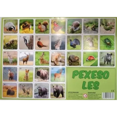 Pexeso Les fotografie