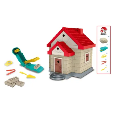 Piesok kinetický Domček 750g