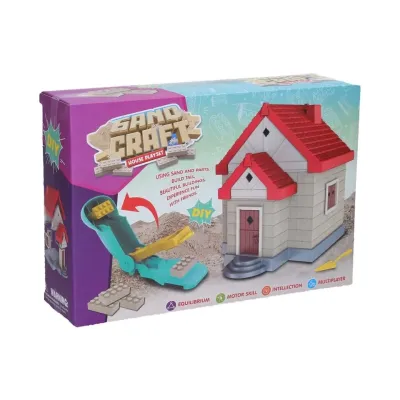 Piesok kinetický Domček 750g