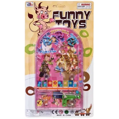 Pinball guličková hra 11x20cm - modrá