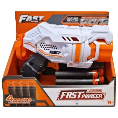 Pištoľ na penové náboje 15cm sada