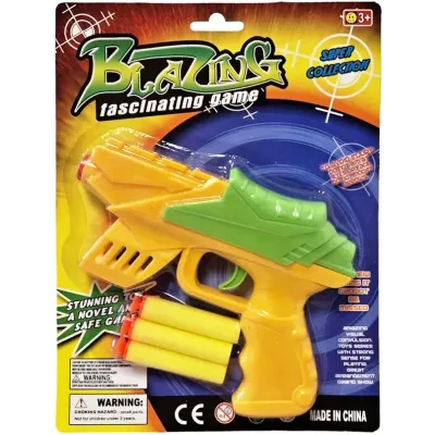 Pištol na penové náboje 16cm