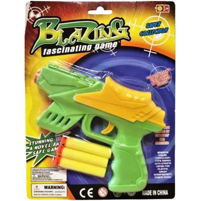 Pištol na penové náboje 16cm