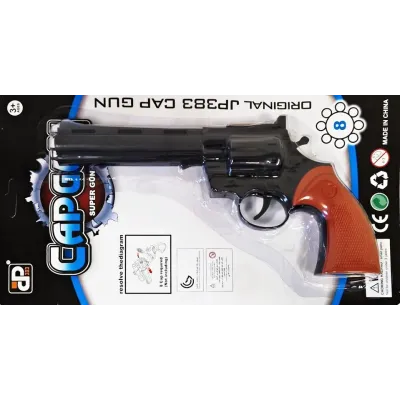 Pištoľ revolver na kapsle 8 rán 23cm