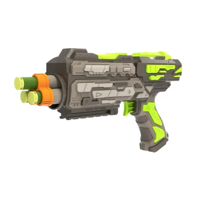 Pištol so 6 penovými nábojmi 21cm