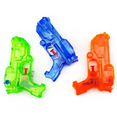 Pištoľ vodná 15cm - modrá