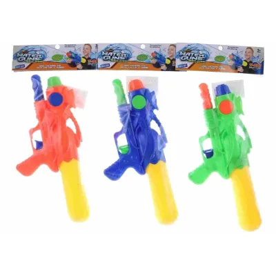 Pištoľ vodná 34cm - modrá