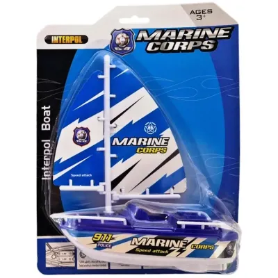 Plachetnica na batérie 17cm