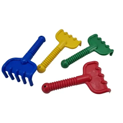 Plastové hrabličky 18cm - žltá