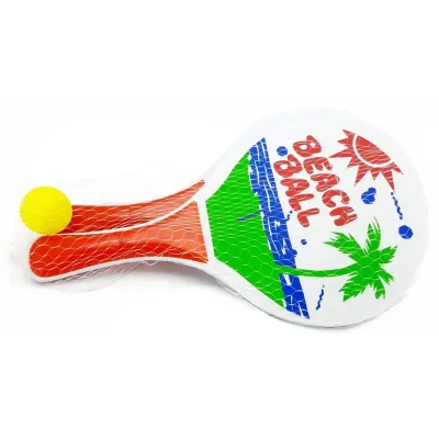 Plážový tenis Beach Ball 33cm - červená