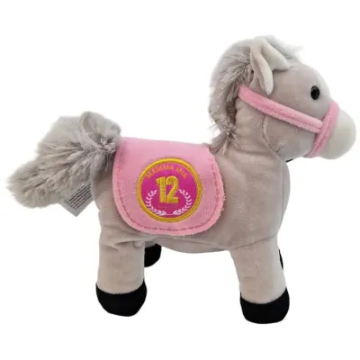 Plyšový dostihový koník so zvukom 22cm - 2