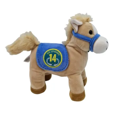Plyšový dostihový koník so zvukom 22cm - 2