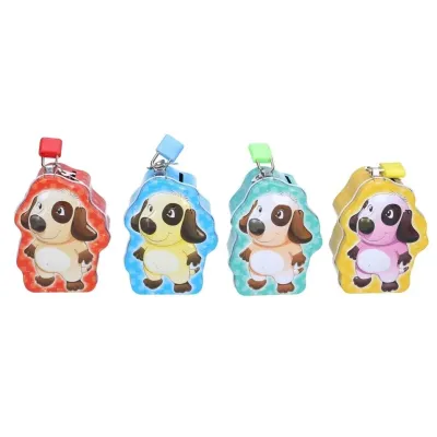 Pokladnička pes 10,5x8x4cm - žltá