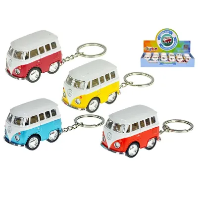 Prívesok na klúče kov 5cm - žltá