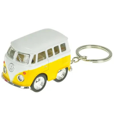 Prívesok na klúče kov 5cm - žltá