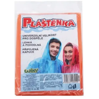 Pršiplášť do vrecka 140x76cm - žltá