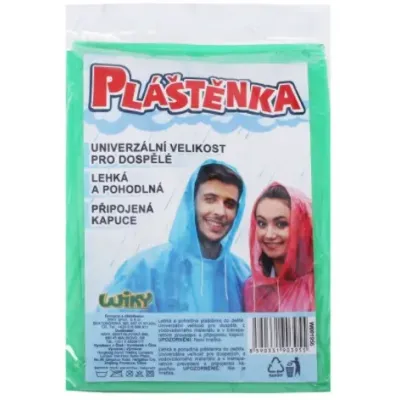 Pršiplášť do vrecka 140x76cm - žltá