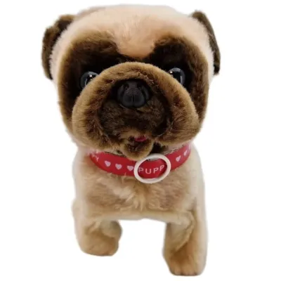 Psík puppy na baterky chodí a šteká 16cm