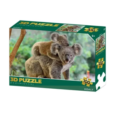 Puzzle 3D Koala 100 dielikov