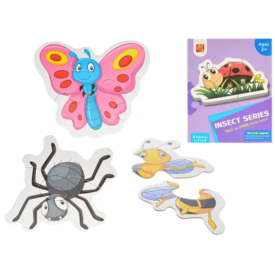 Puzzle detské Hmyz 15-dielikov