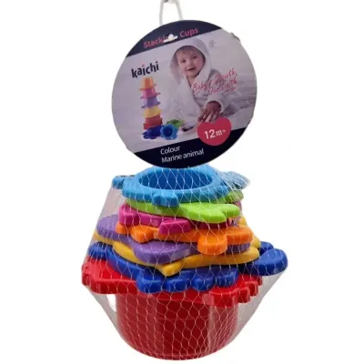 Pyramída skladacia morský svet 8ks