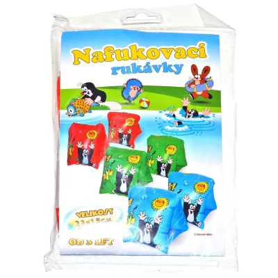 Rukávniky Krtko 23x15cm - modrá