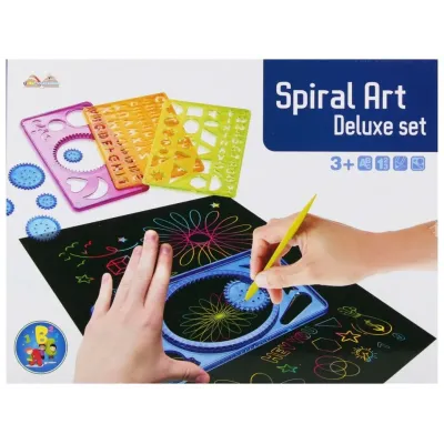Šablóny spirograf deluxe sada