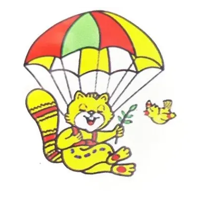 Šarkan s motívom 48x71cm