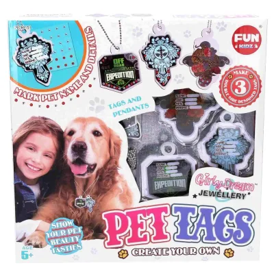 Set na tvorbu psích štítkov