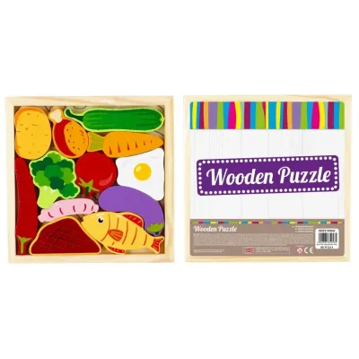 Skladačka drevená potraviny