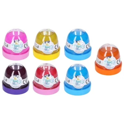 Sliz tvarovací s vločkami 120g - žltá