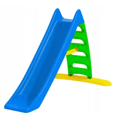 Šmykľavka detská rôzne farby 170cm - modrá