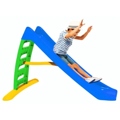 Šmykľavka detská rôzne farby 170cm - modrá