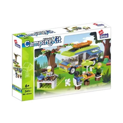 Stavebnica Alleblox CampingKit 343 ks