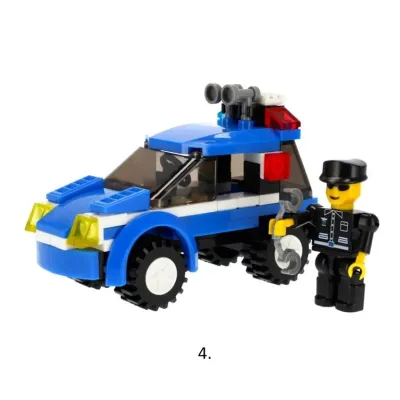 Stavebnica Alleblox PoliceForce 96-103ks/4druhy - 1