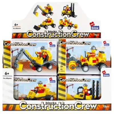 Stavebnica Alleblox RacingTeam 45-59ks/4druhy - 1