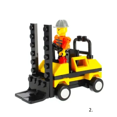 Stavebnica Alleblox RacingTeam 45-59ks/4druhy - 1