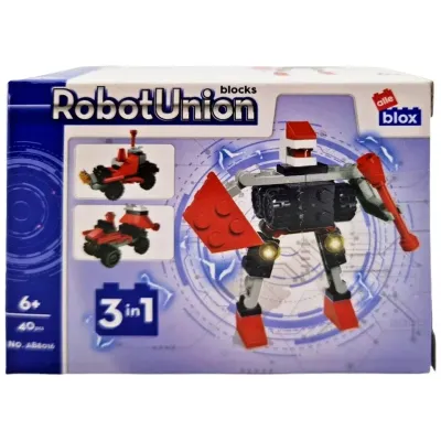 Stavebnica alleBlox Transformers 33-40ks/4druhy - žltá