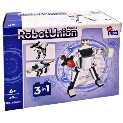 Stavebnica alleBlox Transformers 33-40ks/4druhy - žltá